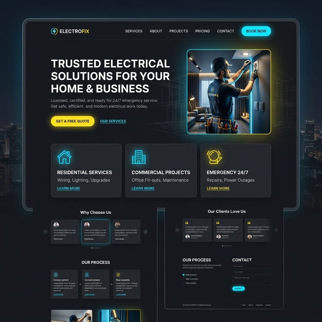 VoltMaster Electricians